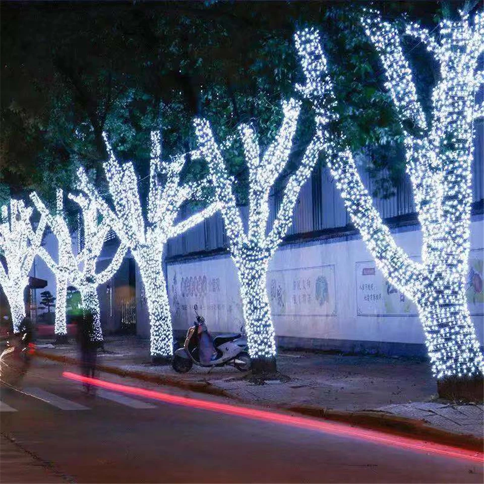 Led String Fairy Lights Decorative Led Lights USB Street Garland Christmas Light Outdoor Indoor Holiday Lighting