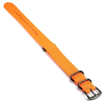 

Nylon Wristbands Men Women Whatch Strap Black Buckle Metal Button Fashion Wristwatch Band Watches Accessories