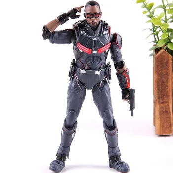 

Marvel Infinity War SHF Marvel Falcon Avengers Action Figure Sam Wilson Avengers Figure PVC Collectible Model Toy