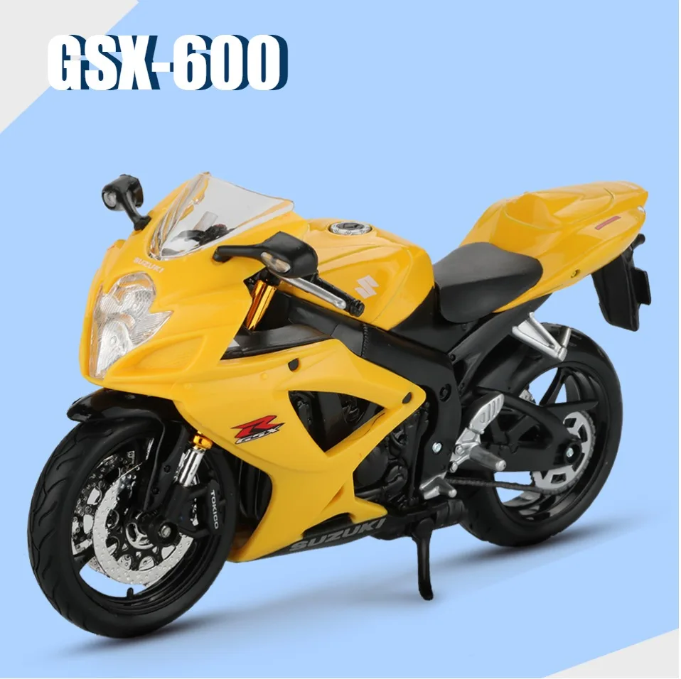 Maisto 1:12 сплав модель мотоцикла Игрушка GSX-600 спортивный велосипед шоссейные гонки коллекция моделей автомобилей креативные игрушки для детей подарок