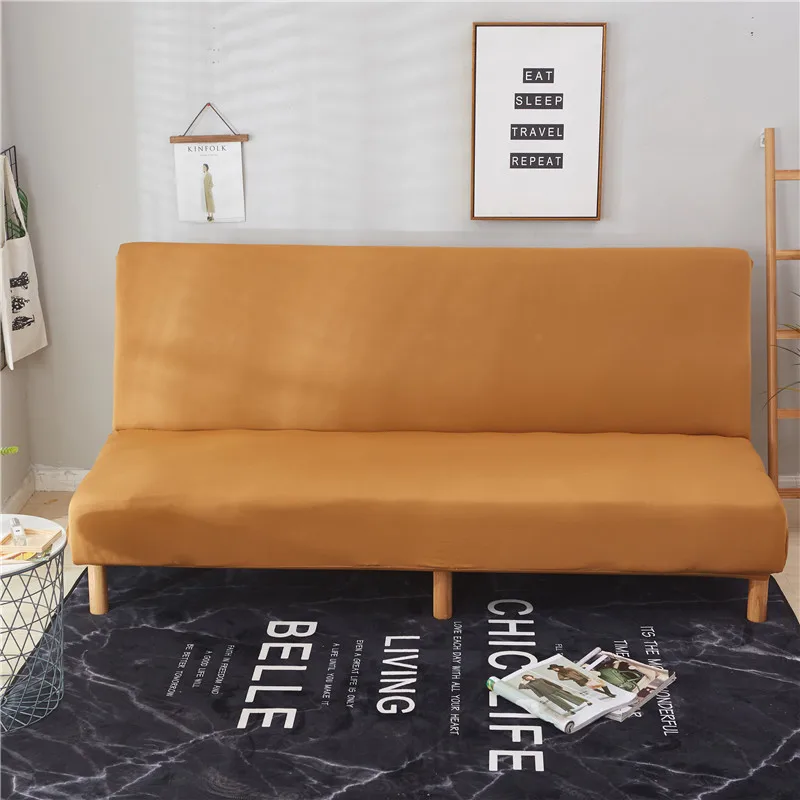 Коричневый диван с мультипликационным героем все включено складной мягкий чехол для дивана без подлокотника Противоскользящий чехол для дивана эластичный Чехол для мебели чехол для дивана - Цвет: Синий