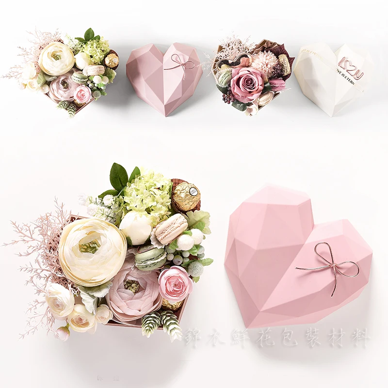 Европейский круглый двойной поворотный Подарочная коробка Роза мыльница День Святого Валентина День рождения Подарочная коробка дрожь любовь коробка