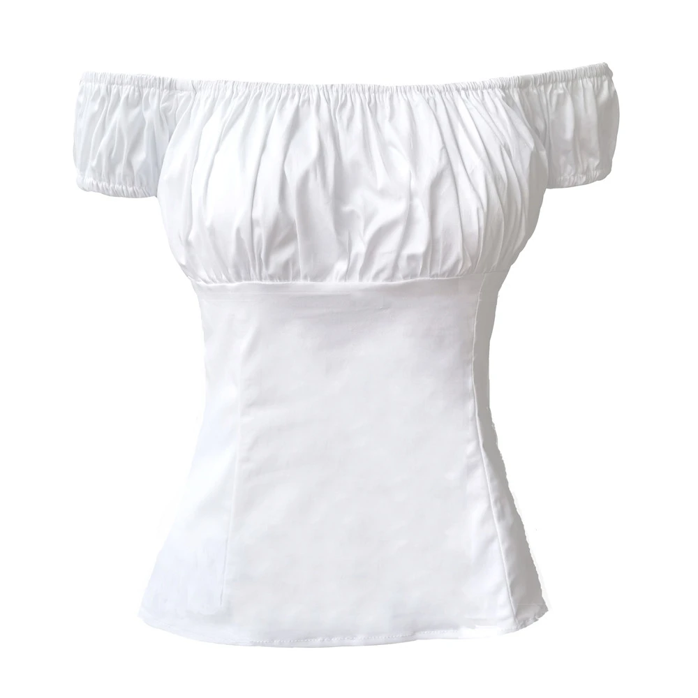 Featured image of post Simple Way to White Cotton Peasant Blouse Plus Size