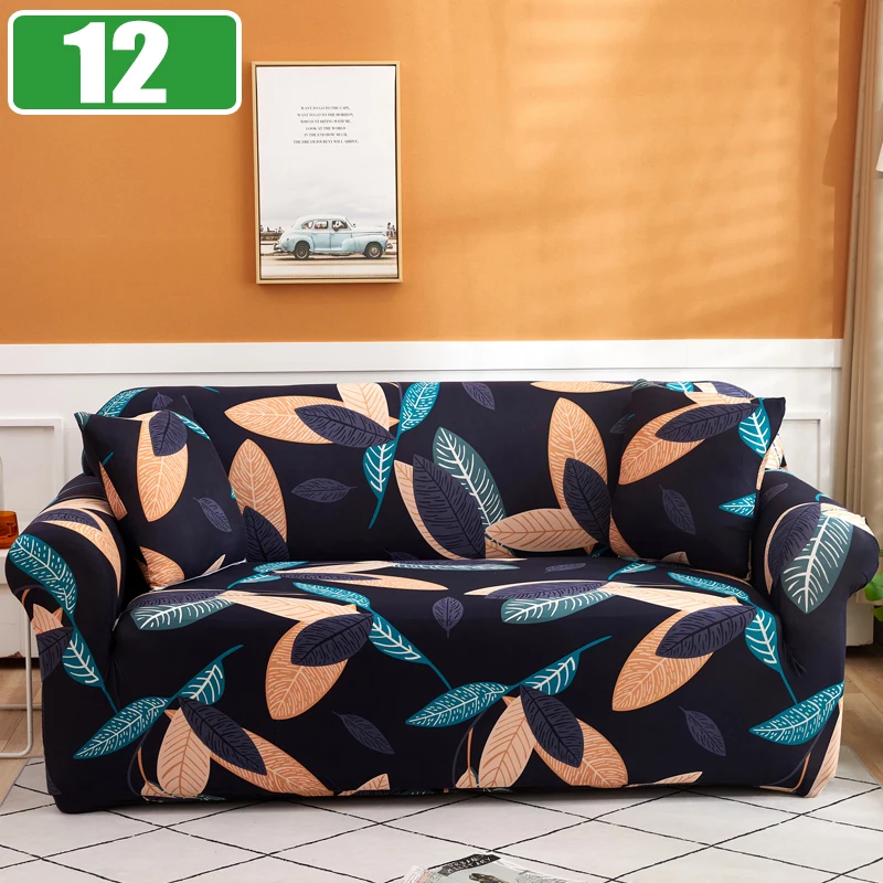 Elastic Sofa Cover Slipcovers for Living Room Stretch 1/2/3/4 Seater Plaid Sofa Armchair Couch Covers L-Shaped Corner Sofa Cover