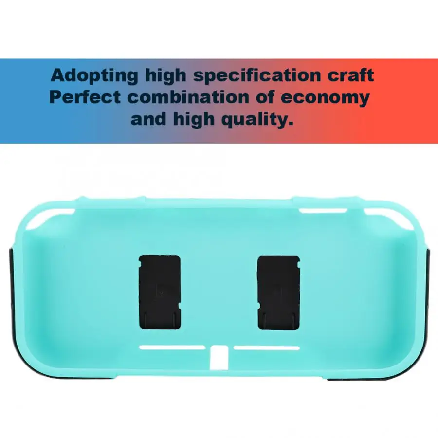 Для контроллера игровой консоли Switch Lite 2 в 1 защитный чехол из ТПУ с подставкой и отделениями для карт