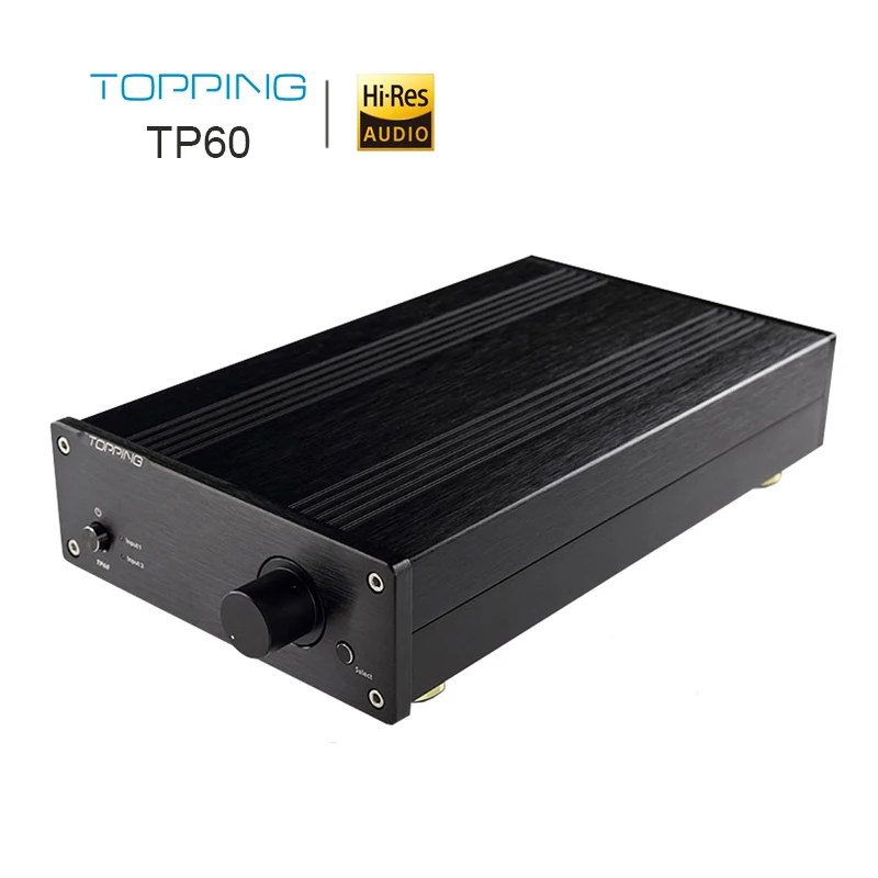 TOPPING TP60 Amp Классический премиум T 80 Вт * 2 выход стерео мощный усилитель|Усилители