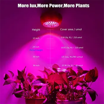 

E27 Pumpkin LED Plant Grow Light Lamps For Hydroponic Organic Soil Aquatic Plants Hydroponics Vegetable