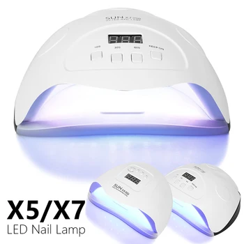 

SUN X5/X7 Plus UV LED Lamp Nail Dryer Quick Dry Lamp For Nails Manicure Tools with Bottom Timer LCD Display Nail Art Lamp