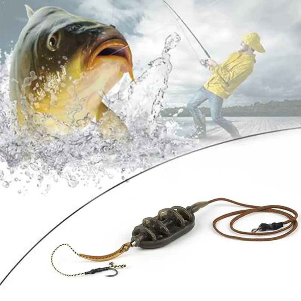 European style braided string hook fishing hook barbed hook fishing tool outdoor F9F0Fishhooks