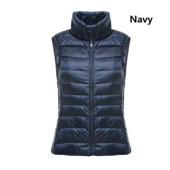 

ZOGAA Women Parka Vest 2019 Winter Warm Sleeveless Vest Slim Solid Lady Down Jacket Tank Top Warm Clothes Casual Women Coat Vest