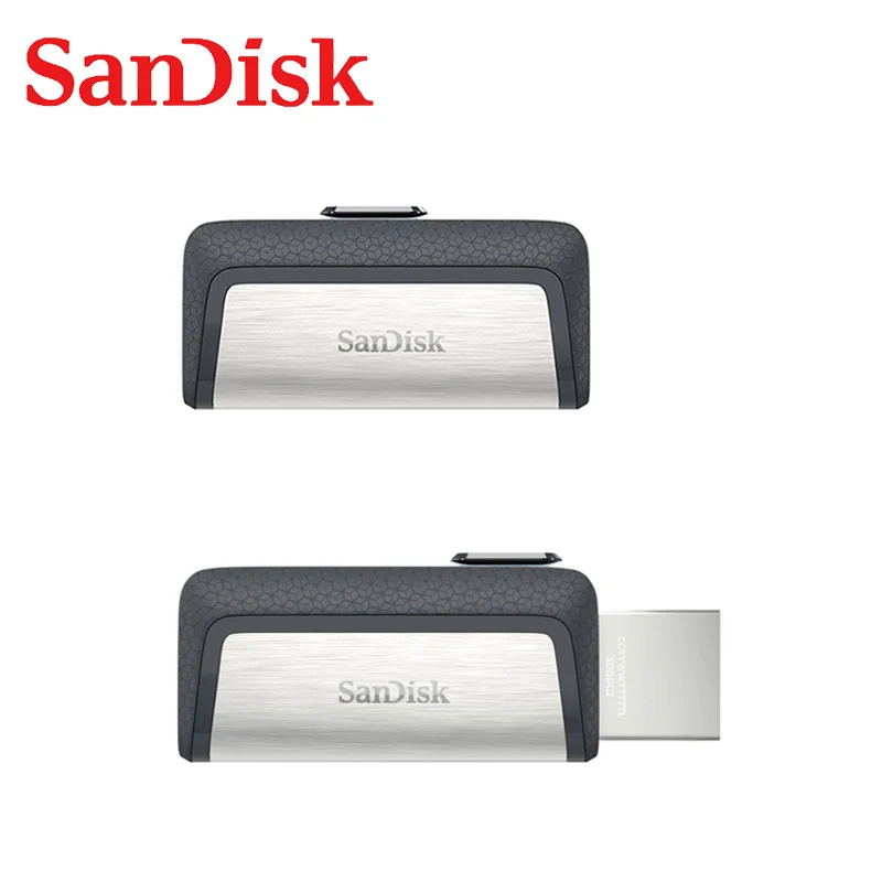 SanDisk SDDC2 USB 3,0 OTG флеш-накопитель U диск 256 ГБ 128 Гб 64 ГБ 32 ГБ флеш-накопитель Флешка карта памяти для ПК/Android type-C