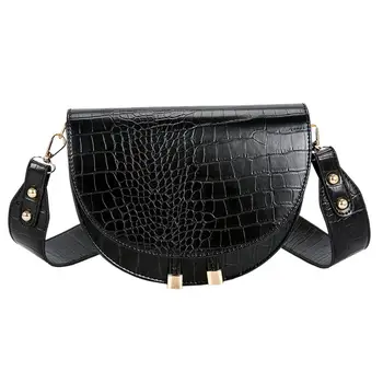 

Luxury Crocodile Pattern Crossbody Bags for Women 2020 Fashion New Messenger Bag PU Leather Handbags Shoulder Bag sac main femme