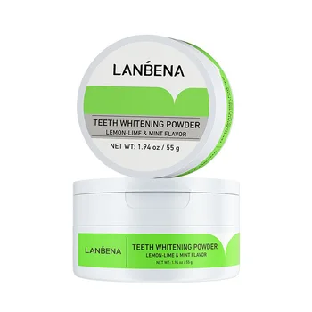 

Teeth Whitening Powder Tangy Lemon Lime Hygiene Dental Tooth Cleaning Remove Tartar Safe Protect Bright Teeth Oral Care