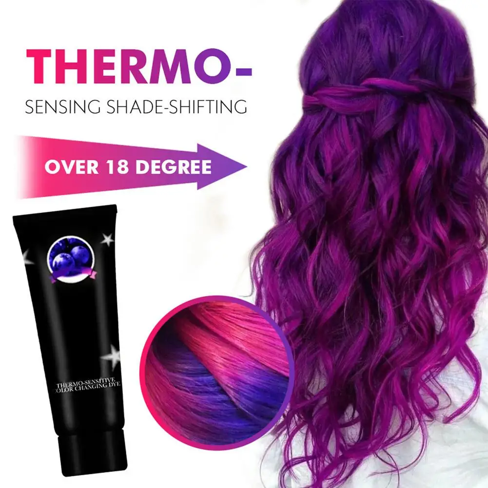 50ml Diy Color Changing Hair Dye Thermochromic Heat Sensitive Hair Dye Color Changing Miracle
