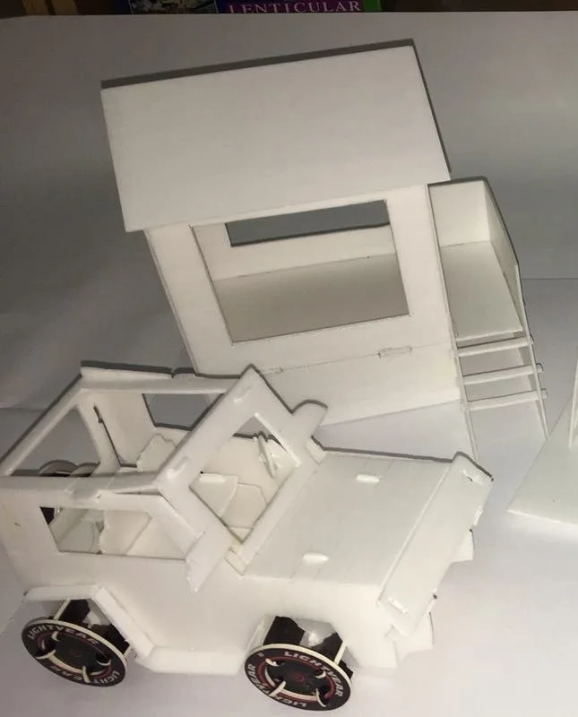 3D головоломка настраиваемый дизайн головоломка игрушка автомобиль обучающая игрушка умственное развитие мультфильм детская игрушка