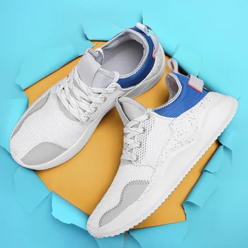 

Mens Casual Shoes Sneakers Breathable Mesh Shoes Sneaker Snikers Fashion Slip on Running Man Shoes 2020 Tenis Masculino Hombre