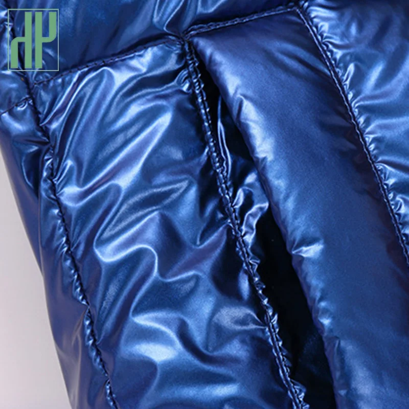 Kids winter jacket Duck Down Jacket waterproof Snowsuit Silver Outdoor hooded Boys girls coat Children Hooded Parka clothing