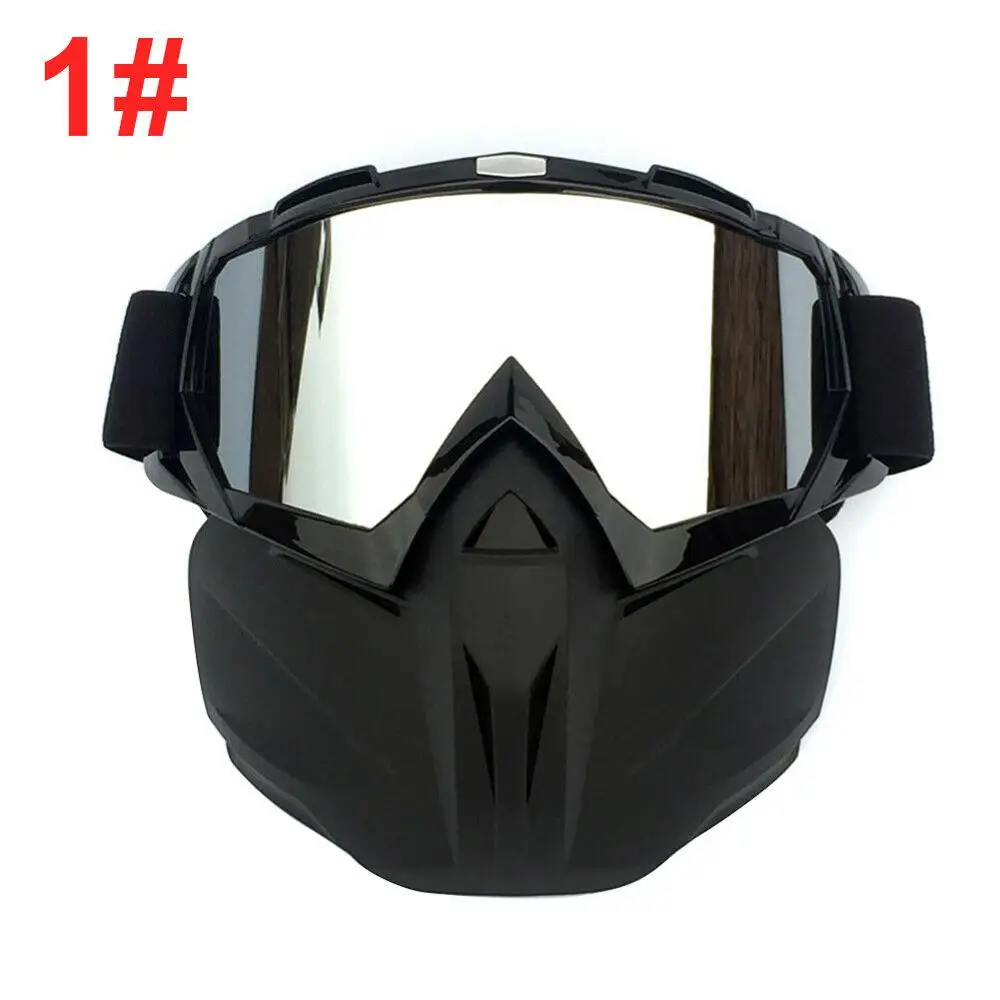 Мотоциклетная маска для мотокросса, очки ATV для езды по бездорожью, для мотокросса, для езды на мотоцикле, пылезащитные гоночные очки, очки против ветра - Цвет: 1