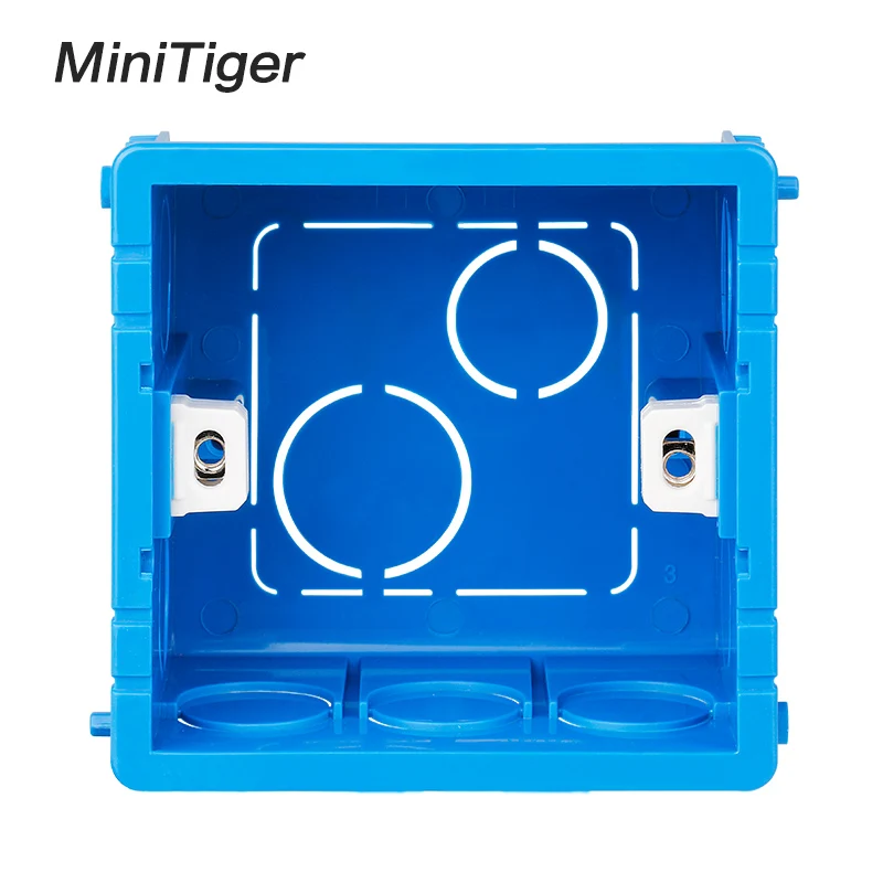 Регулируемая Монтажная коробка Minitiger внутренняя кассета 86 мм * 83 50 для сенсорного