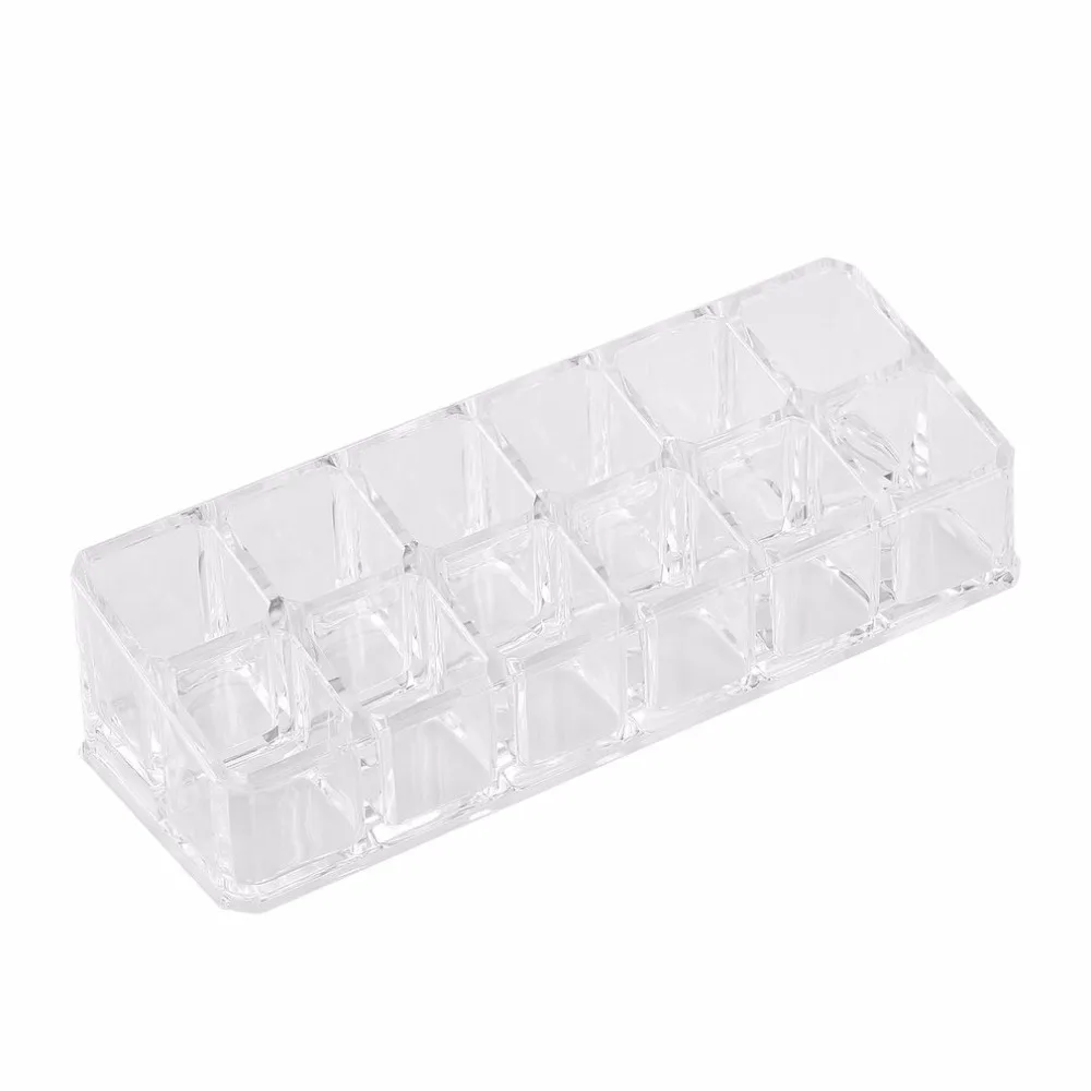 12 Trapezoid Clear Acrylic Makeup Display Lipstick Stand Case Make up Cosmetics Lip stick Organizer Holder Makeup Tool Kit 12 Trapezoid Clear Acrylic Makeup Display Lipstick Stand Case Make up Cosmetics Lip stick Organizer Holder Makeup Tool Kit