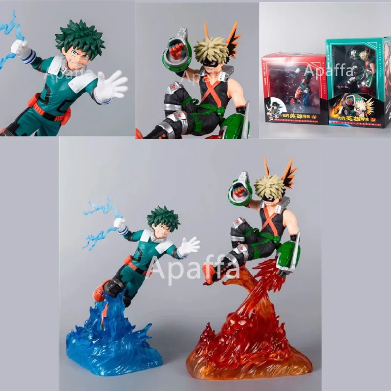 Фигурка героя из аниме Моя геройская Академия ПВХ Midoriya Izuku Deku Bakugo Katsuki GK