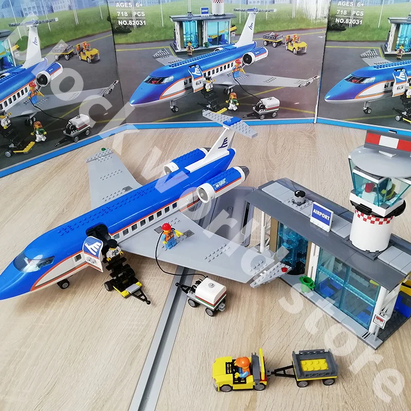lego city airplane 60104