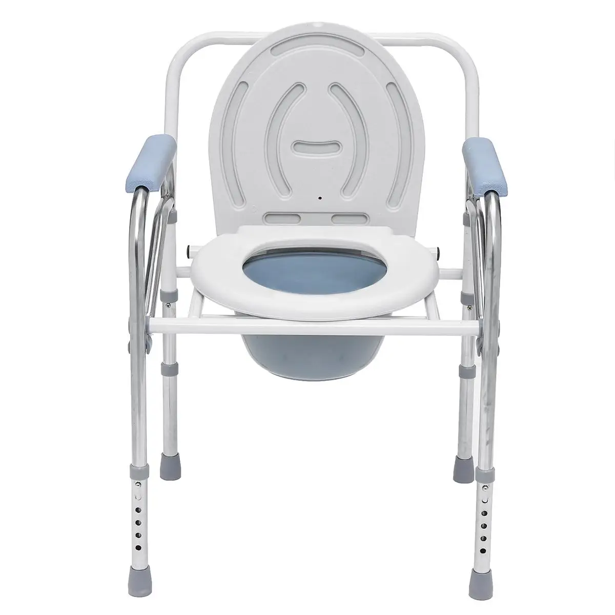 Складной горшок стул Туалет Кресло с горшком Closestool камера горшок портативный для пожилых мужчин женщин из нержавеющей стали