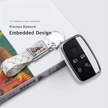 

TPU Car key Cover For Land Rover A8 A9 Range Rover Sport Evoque Freelander 2 1 Smart Remote Key Case Fob 5 Button Holder Protect