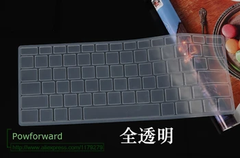 

For Microsoft Surface Pro 7 6 5 4 12.3 inch / Surface book surface laptop 1 2 3 13.5 15.6 inch Clear Silicone Keyboard Cover