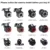 GSPSCN Car Parking Assistance 5-дюймовый Монитор Заднего Вида Car Reversing Rearview Backup Camera LED infrared Rubber Cup + Кронштейн