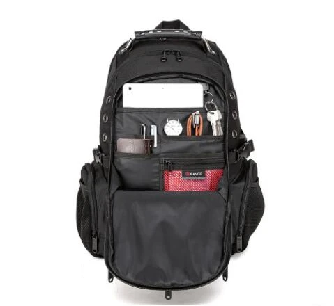 KAKA 17 inch  Laptop Backpack Large Capacity Men Travel Bag Men Backpack bag  Business  Men Shoulder Bag Water Proof  Rucksack 4