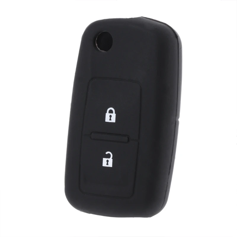2 кнопки силиконовый чехол для брелка с ключом для VW Seat Skoda Seat Polo Passat T5
