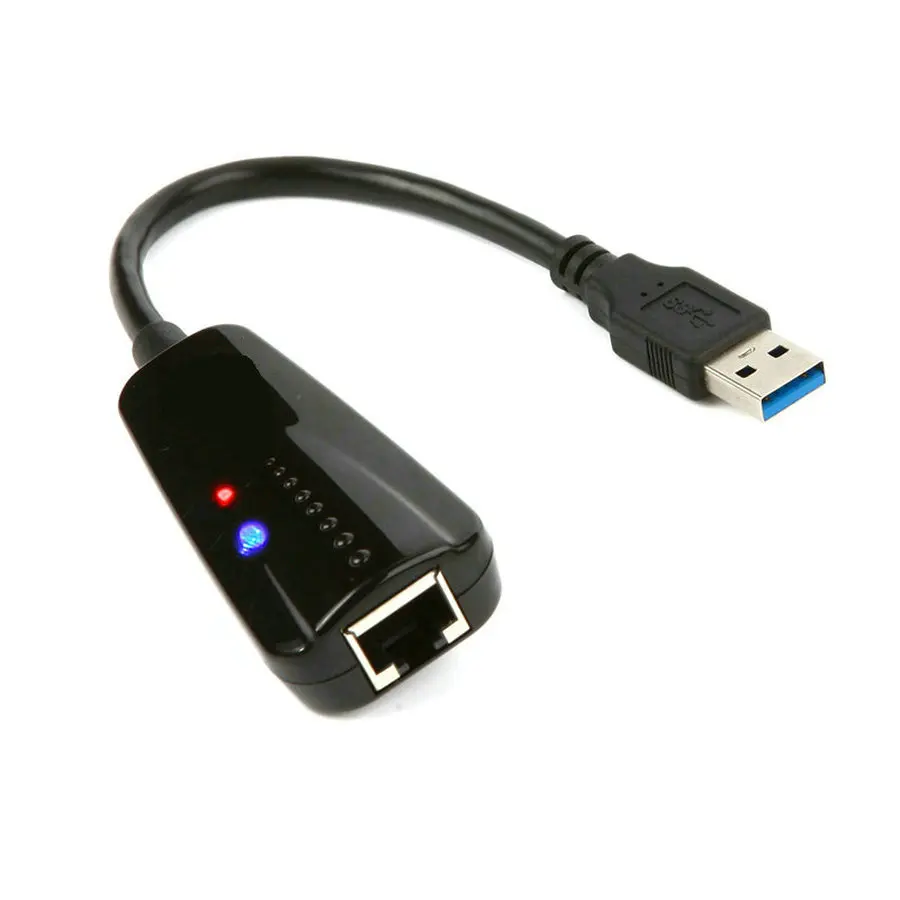 USB 3,0 10/100/1000Mbps Gigabit RJ45 tarjeta de red externa