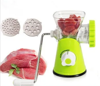 

Food Processor Blender Multifunctional Manual Meat Grinder Spice Vegetable Chopper Sausage Mincer Blade Cooking Cutter Slicer