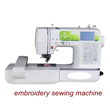 

Computer automatic Sewing embroidery machine LCD Home DIY Custom Name Pattern multi-function Sewing Flat Embroidery Machine