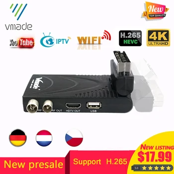 

2020 Newest DVB-T2 digital receiver DVB T2 H.265 decoder support Youtube USB WIFI DVB-T2 terrestrial receiver hot sale Spain