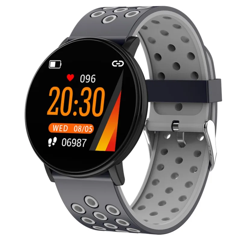 

W8 Smart Watch Heart Rate Monitor Weather Forecast Fitness Watch Call Reminder Waterproof Bluetooth Smart Band S9
