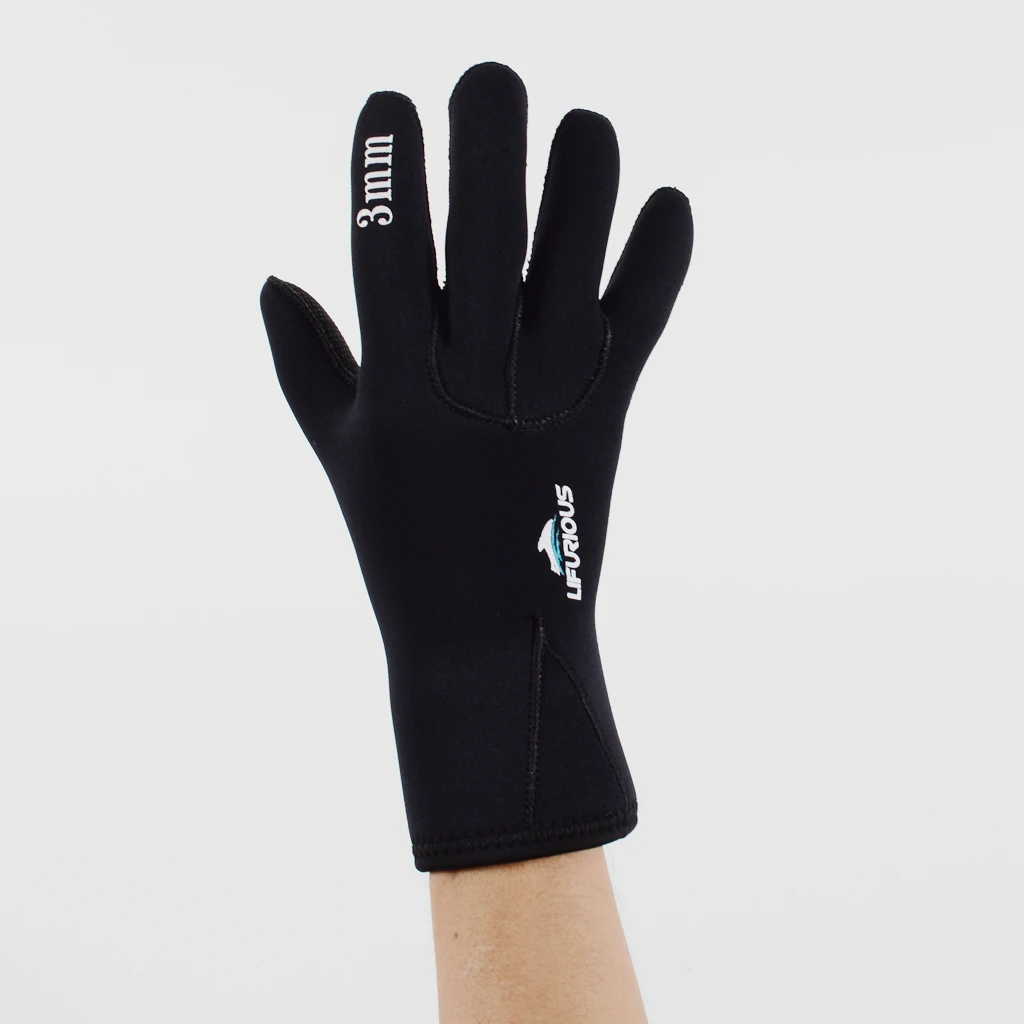 3mm Neoprene Wetsuit Gloves Full-Fingered Gloves Kayaking Gloves for Snorkel Swimming Surfing Scuba Diving S-XL Choice