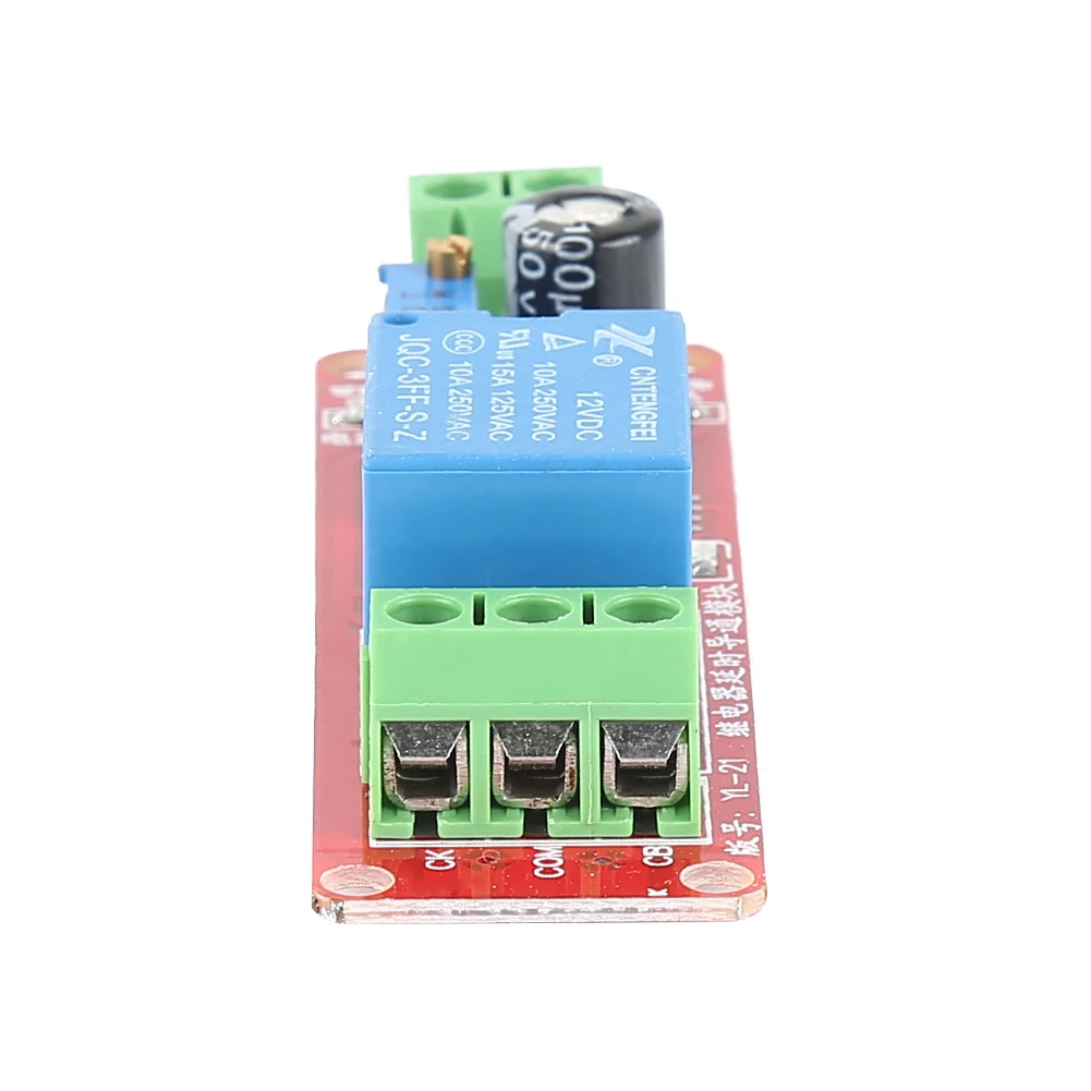 NE555 12V Pulse Generator Pulse Starter Duty Cycle Adjustable Timer Relay Switch Module Oscillator Square Wave Signal Generator