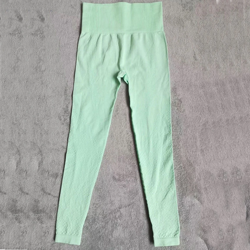 CB1063 green pant Новинка, 9 цветов, набор для йоги, Vital, бесшовные леггинсы, спортивный бюстгальтер+ женские леггинсы для бега, спортзала, высокая талия, спортивный костюм для фитнеса - Цвет: CB1063 green pant