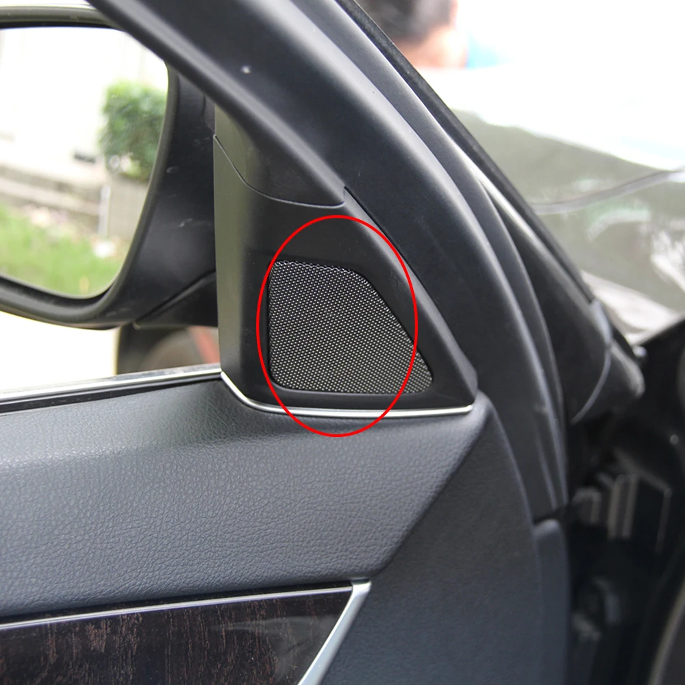 

Tweeter cover For BMW f10 series car door panel audio trumpet treble HiFi twitter speaker trim high quality loudspeaker lid