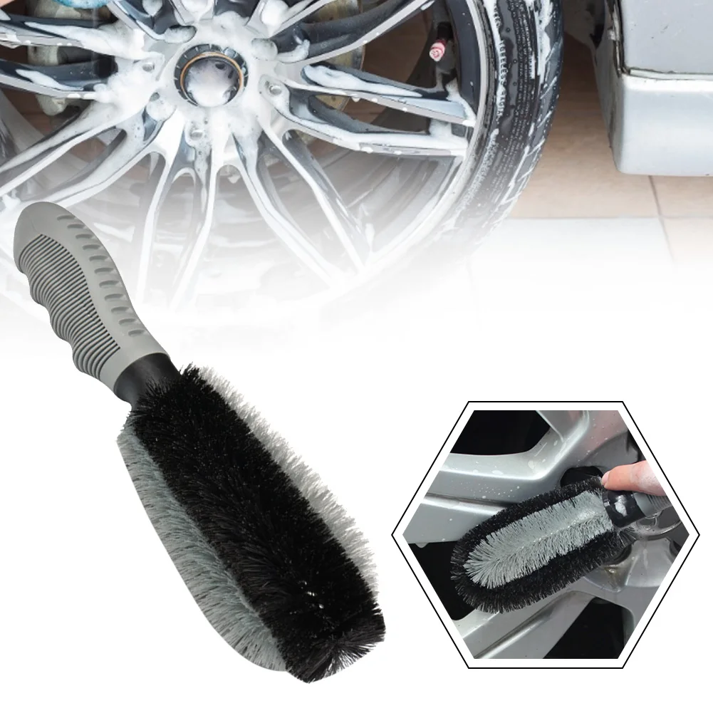 Wheel Brush Tire Brush Car Cleaning Kit Wash Tool Brush Detailing Tyre