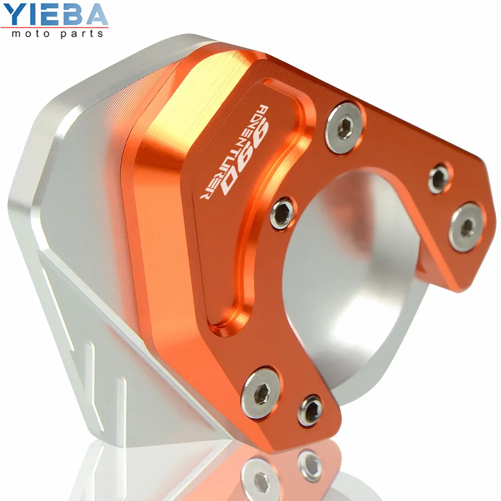 CNC алюминиевый moto rcycle Sidestand Kickstand подставка для ног боковая подставка Увеличьте Мото части для KTM 990 Adventure R 2009-2011