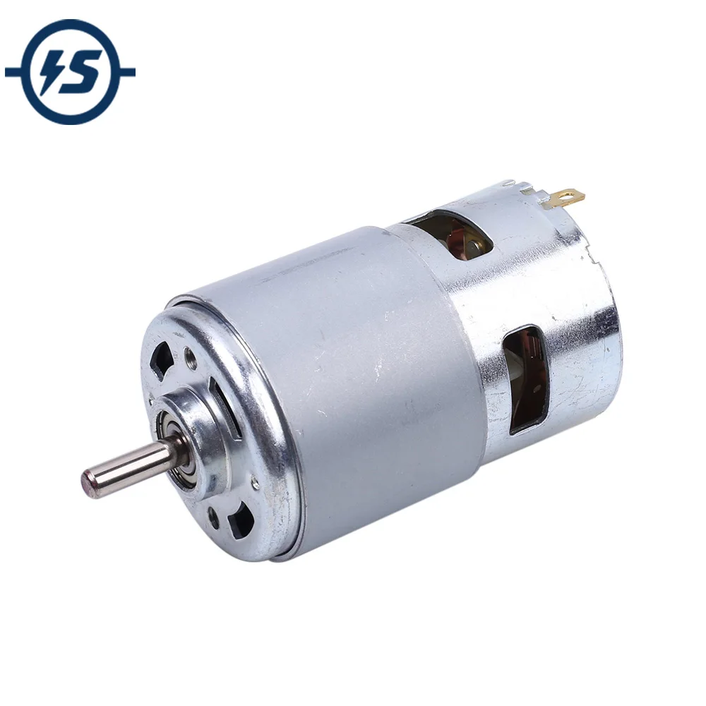 DC 12V 24V 775 мотор 11000-24000rpm 4 5 kg крутящий момент двойной шаровой подшипник для DIY дрель