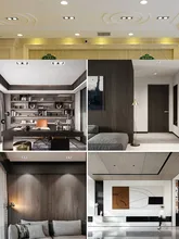  DHL Free Shipping 16pcs COB Dimmable  Hight light 10W High quality Led Recessed Down lights Led Downlight AC85-265V CE /Rohs 