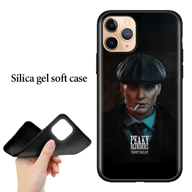 Peaky Blinders Silicone Case For iphone 13 12 11 Pro Max SE 2020 X XS XR Max 7 8 6 6S Plus Soft Phone Cases Cover Coque Funda case iphone 13 