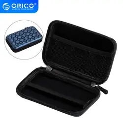 ORICO – étui de protection pour disque dur externe de 2.5 pouces, pochette à fermeture éclair pour disque dur SSD, lecteur de carte MP3 MP4, sac pour câbles d'écouteurs 