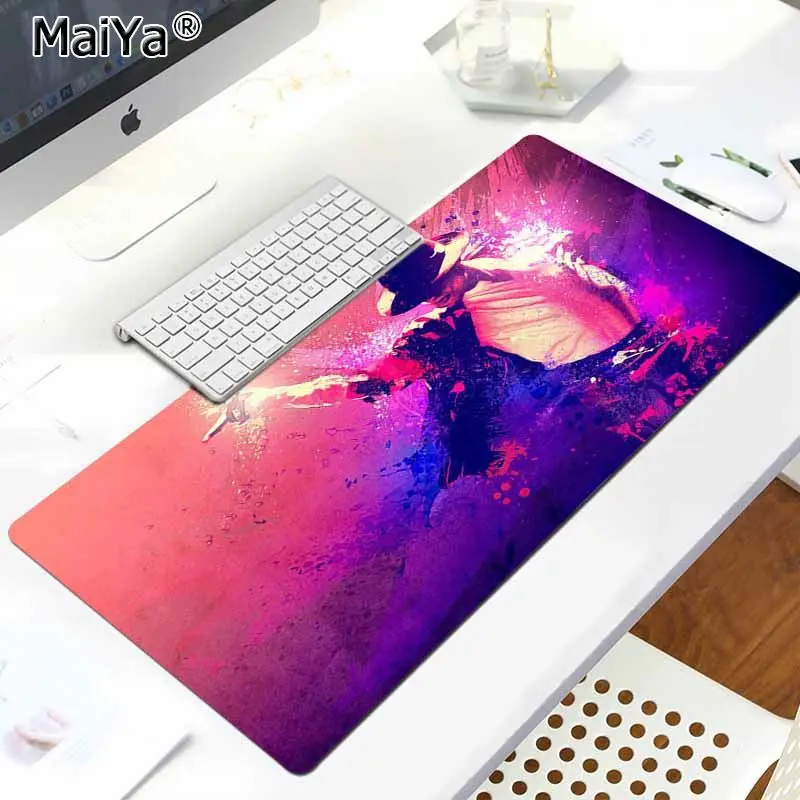LockEdge 30x80cm MaiYa Cool, новинка, Майкл Джексон, геймер, скоростные мыши, розничная, маленький резиновый коврик для мыши, для ноутбука, игровой коврик для мыши - Цвет: LockEdge 30x80cm