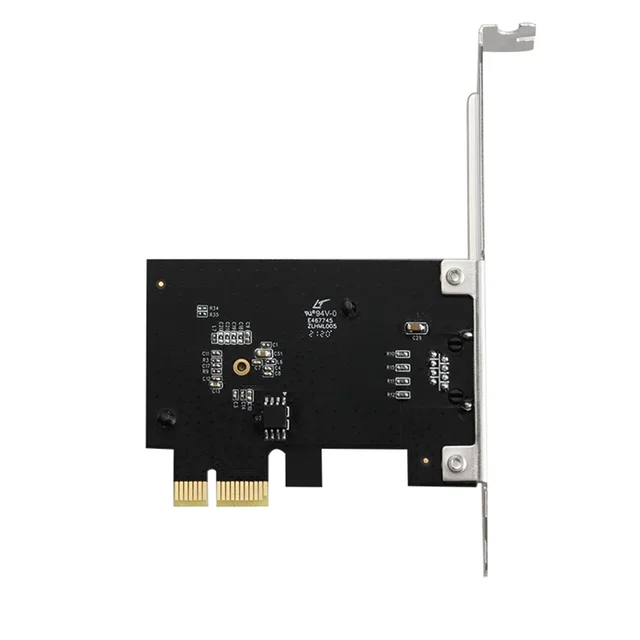 DIEWU TXA092 PCIE Card 2.5Gbps Gigabit Network Card 10/100/1000Mbps RTL8125b RJ45 Ethernet Network Card PCI-E Network Adapter 6