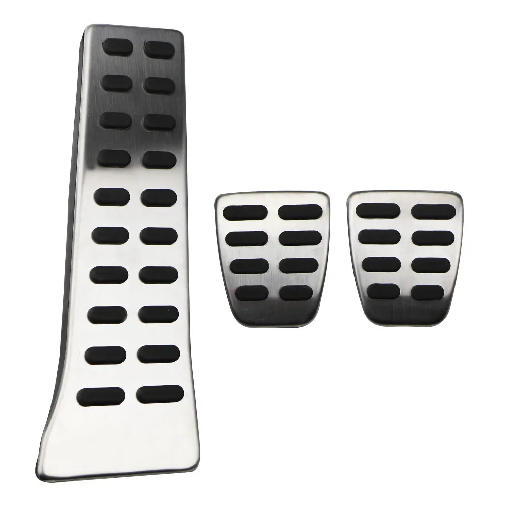 Xburstcar Car Pedal Pad Cover for Kia Sorento KX5 K5 Optima Sportage QL for Hyundai Sonata I40 Tucson Santa Fe IX35 Ceed MT AT car accessories,pedal cover,stainless steel pedal cover